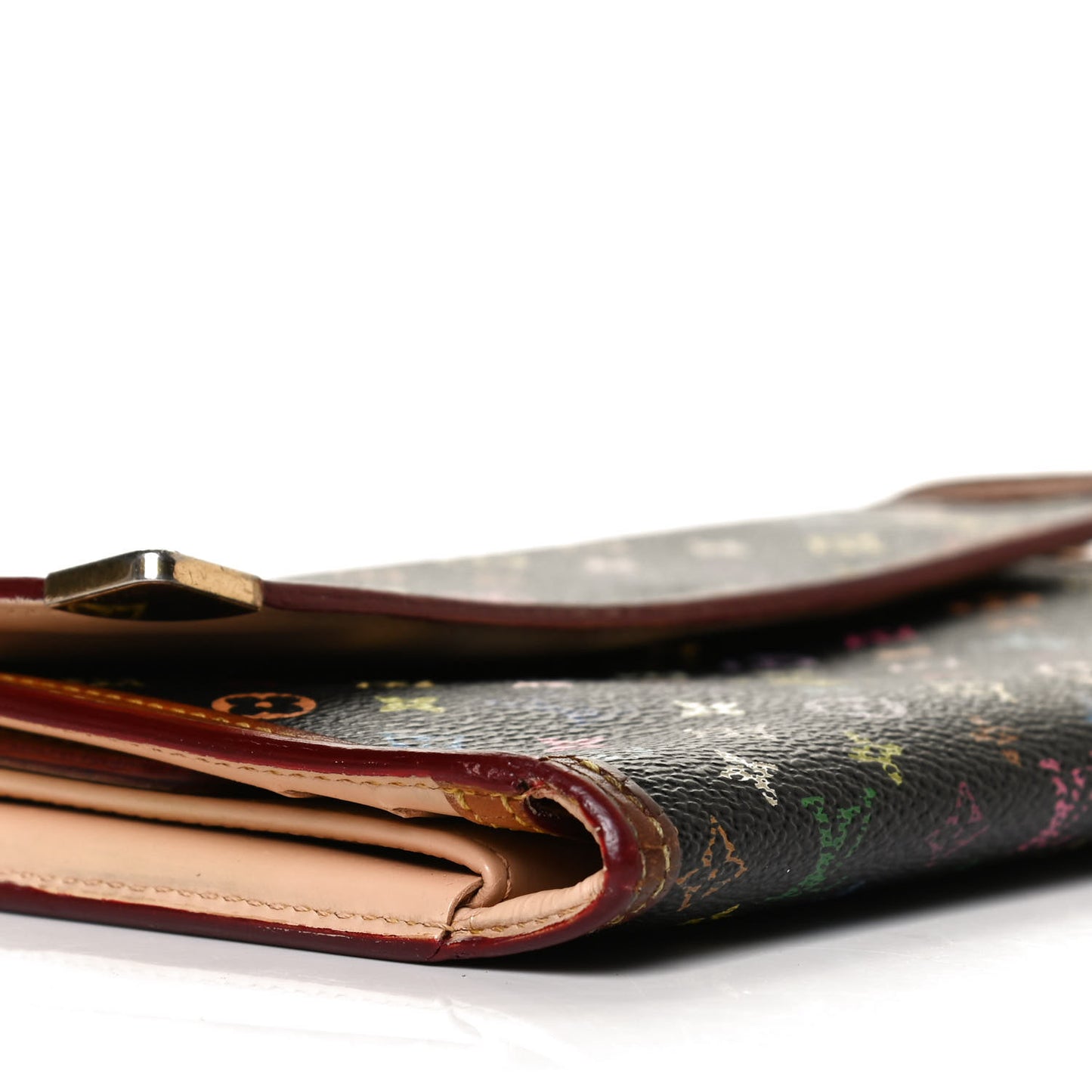 Monogram Multicolor Porte Tresor International Wallet Black
