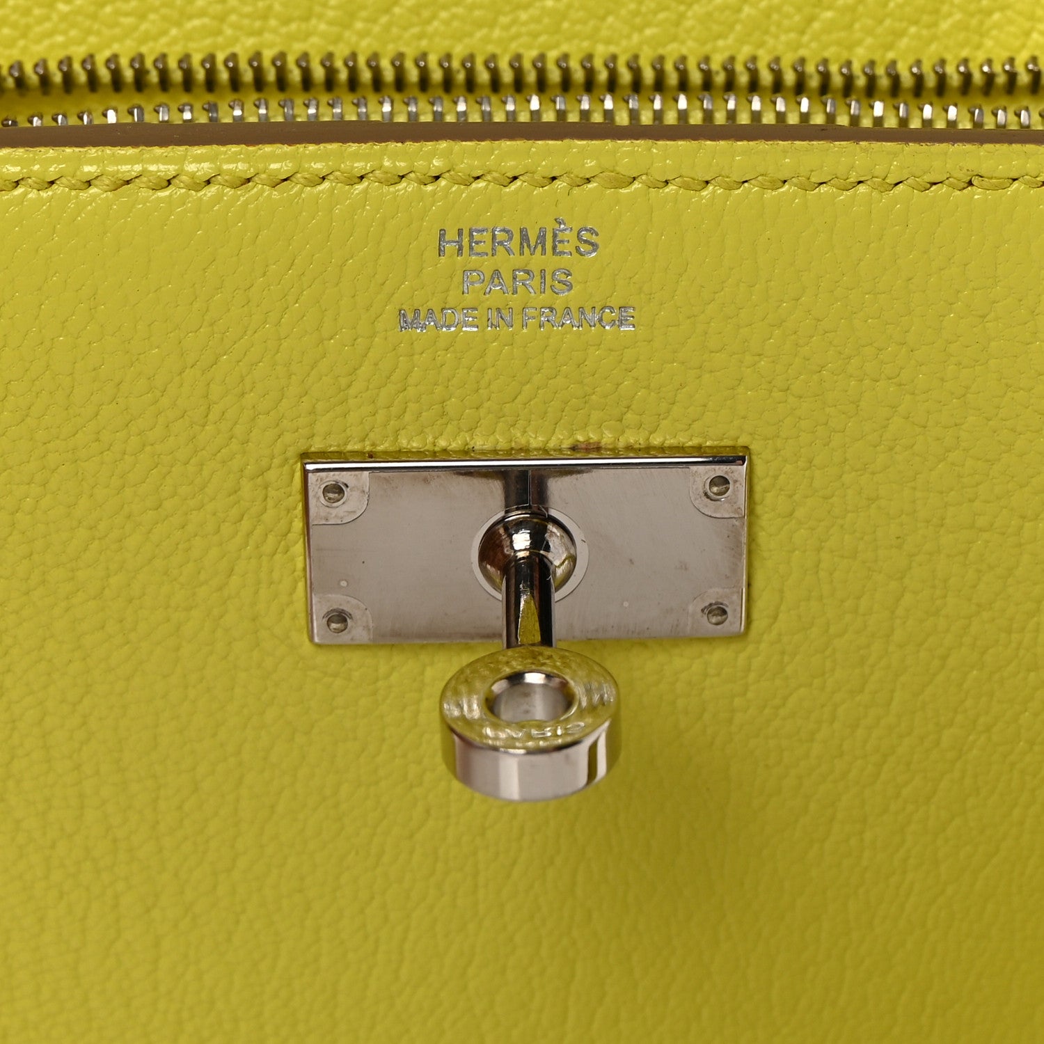 Hermes Chevre Mysore Medium Kelly Wallet Lime 1730787 – FASHIONPHILE