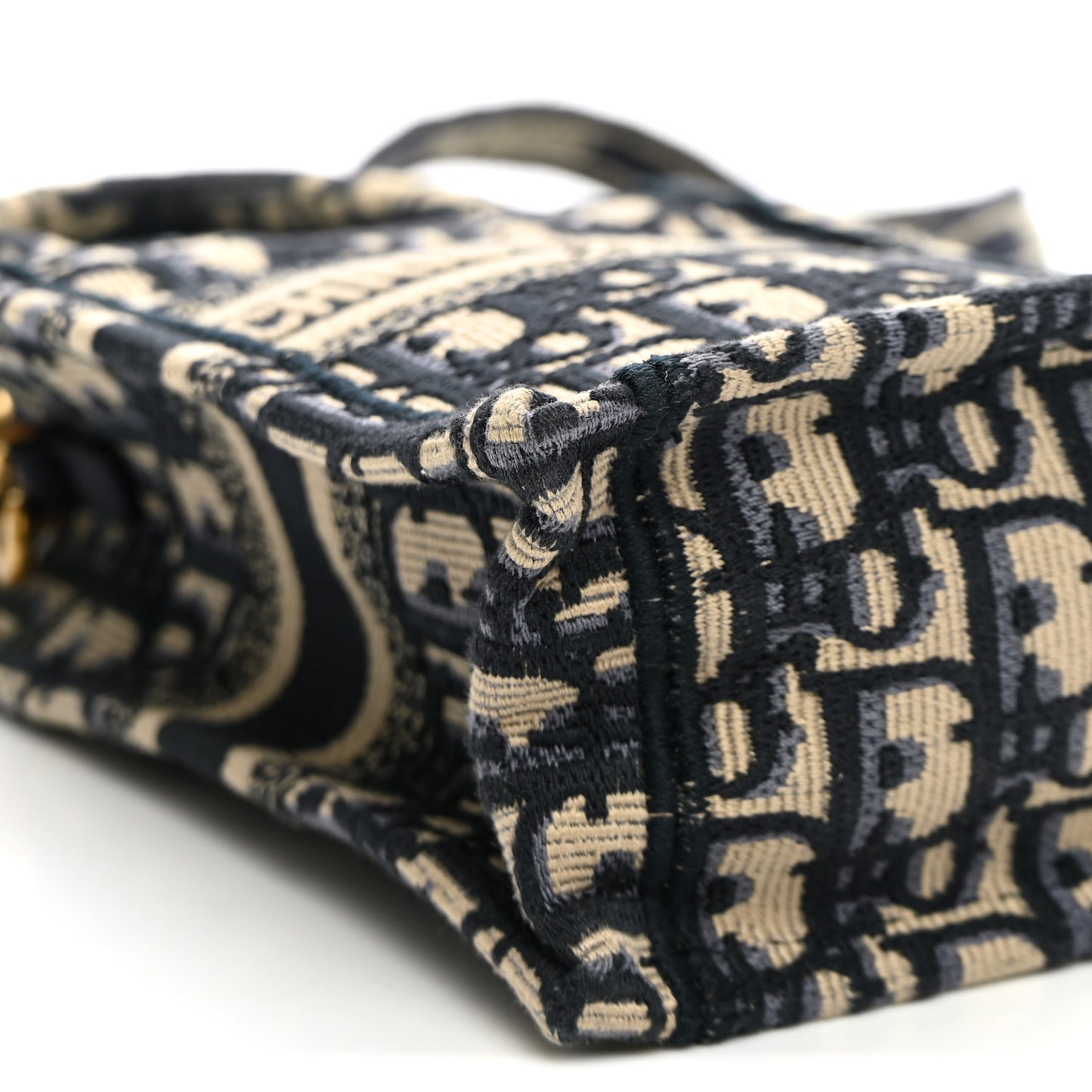 Oblique Mini Book Tote Phone Bag Blue