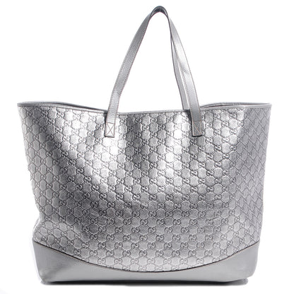 Gucci Guccissima Large Tote Silver 1 of 10