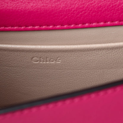 Chloe Calfskin Small Nile Bracelet Minaudiere Bag Fuchsia Rose 6 of 12