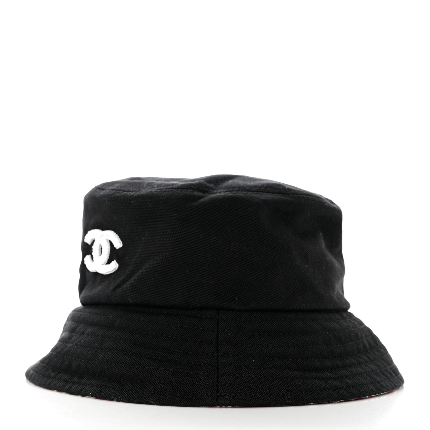 Cotton Pearl CC Bucket Hat M Black