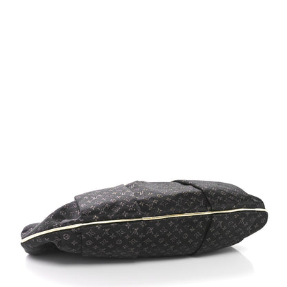 Louis Vuitton Satin Monogram Aumoniere Clutch Black 3 of 8