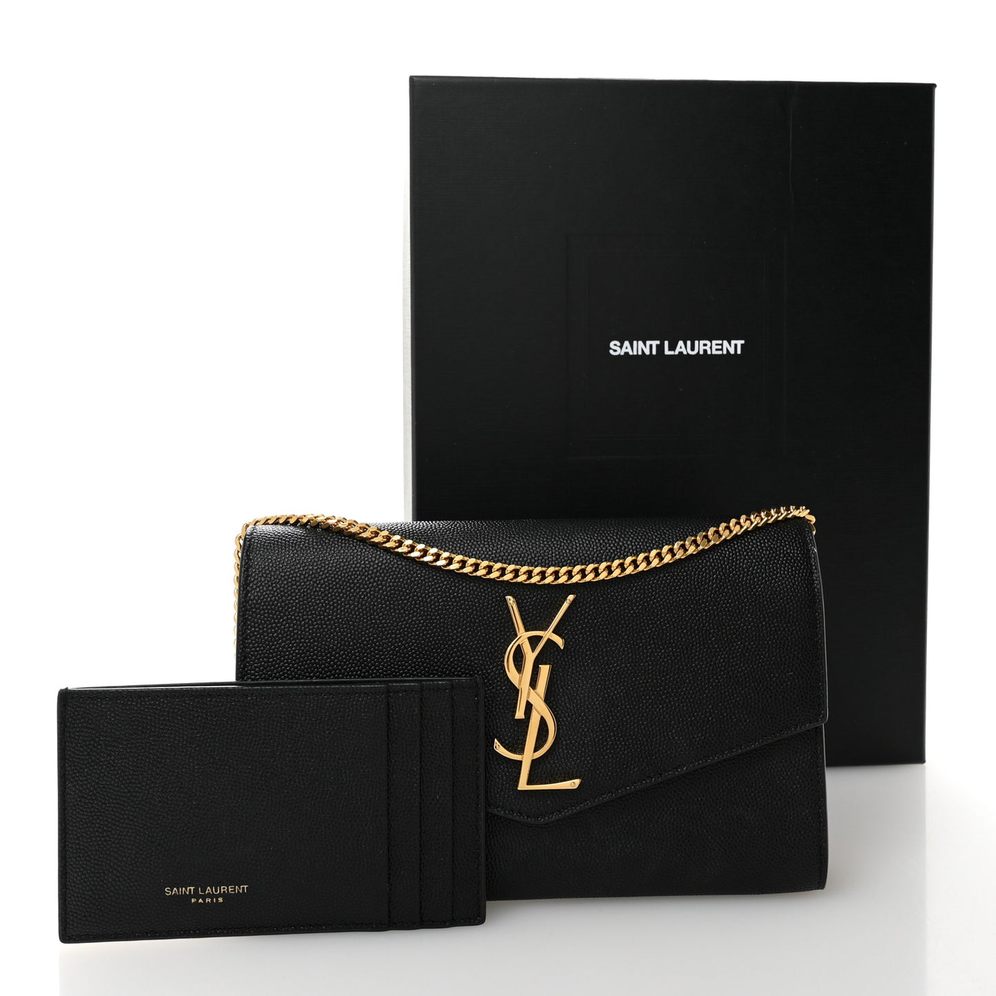 Grain de Poudre Uptown Chain Wallet Black