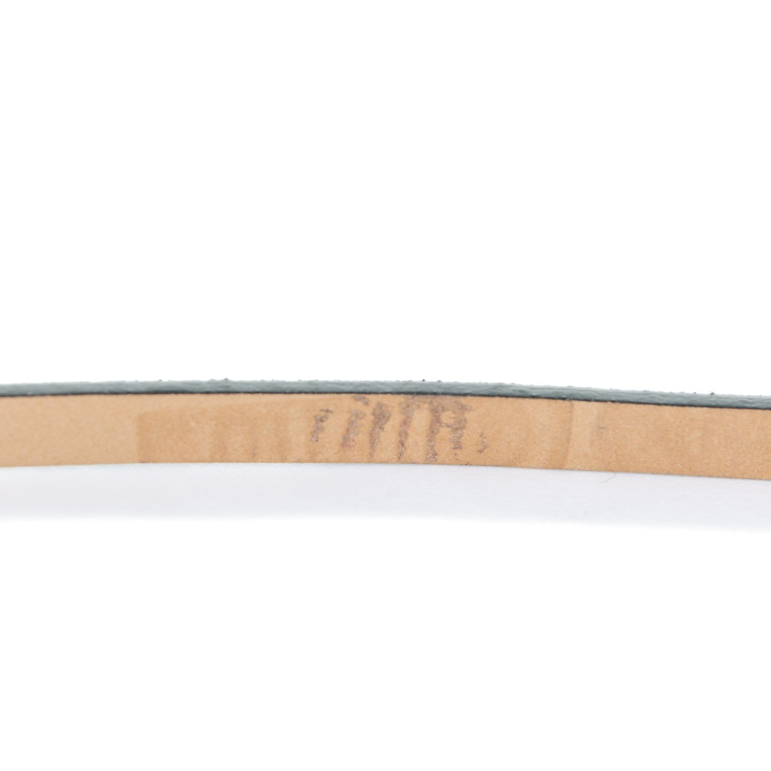 Chanel Metallic Calfskin CC Skinny Belt 85 34 Black 6 of 8