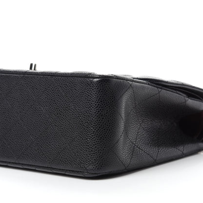 Chanel Caviar Quilted Jumbo Double Flap Black 7 of 11