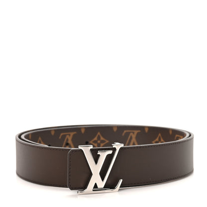 Louis Vuitton Monogram Calfskin 40mm LV Initiales Reversible Belt 100 40 Brown 7 of 8