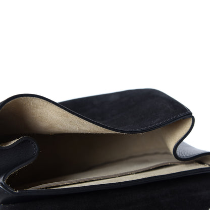 Chloe Suede Calfskin Mini Drew Shoulder Bag Black 5 of 9
