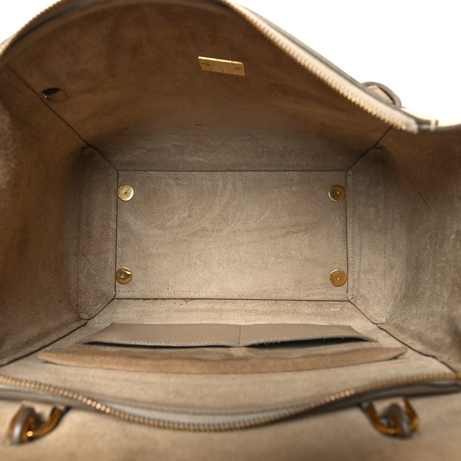 Celine Grained Calfskin Mini Belt Bag Light Taupe 5 of 13