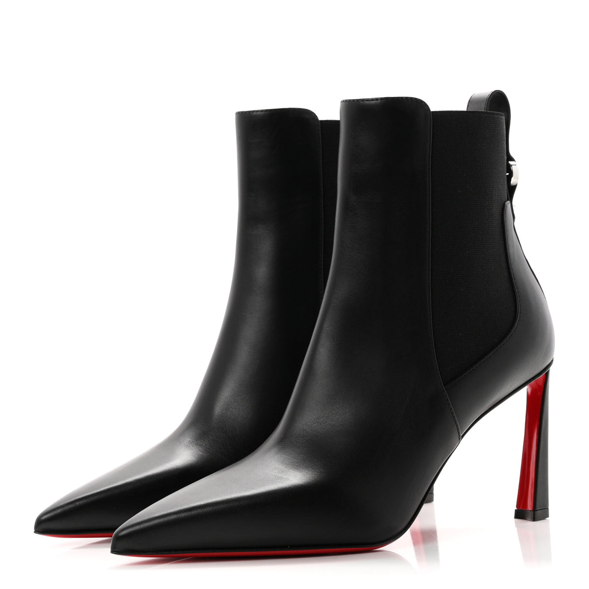 Calfskin Condodo 85 Ankle Boots 39 Black