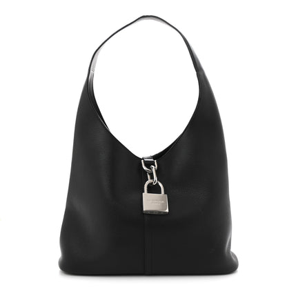 Balenciaga Grained Calfskin Medium Locker Hobo Black 1 of 13