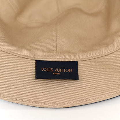 Louis Vuitton Monogram Denim Reversible Bucket Hat M Blue 8 of 8