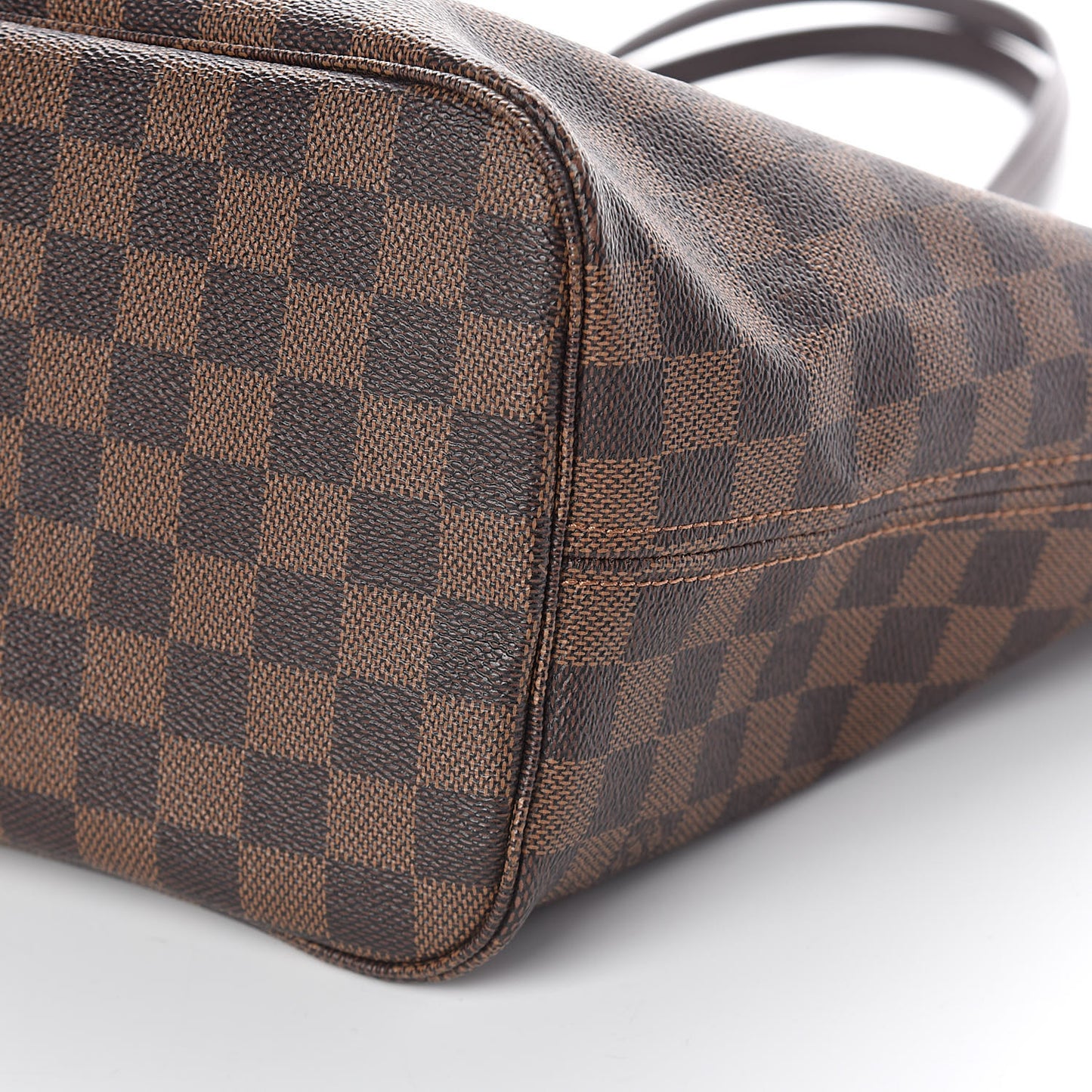 Damier Ebene Neo Neverfull MM Rose Ballerine