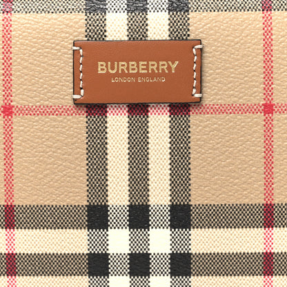 Burberry House Check Small Cosmetic Pouch Archive Beige 8 of 10