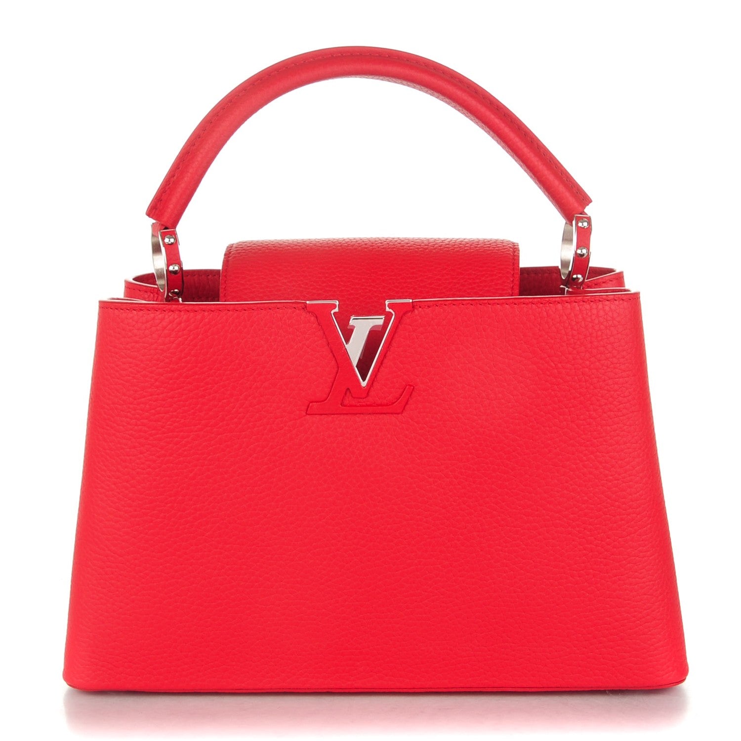Louis Vuitton Taurillon Capucines PM Rubis 1 of 6