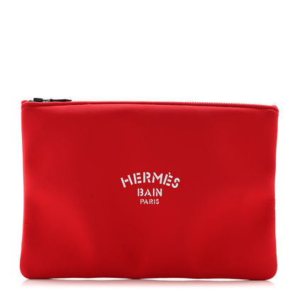 Hermes Neoprene Large Neobain Case Rouge 1 of 10