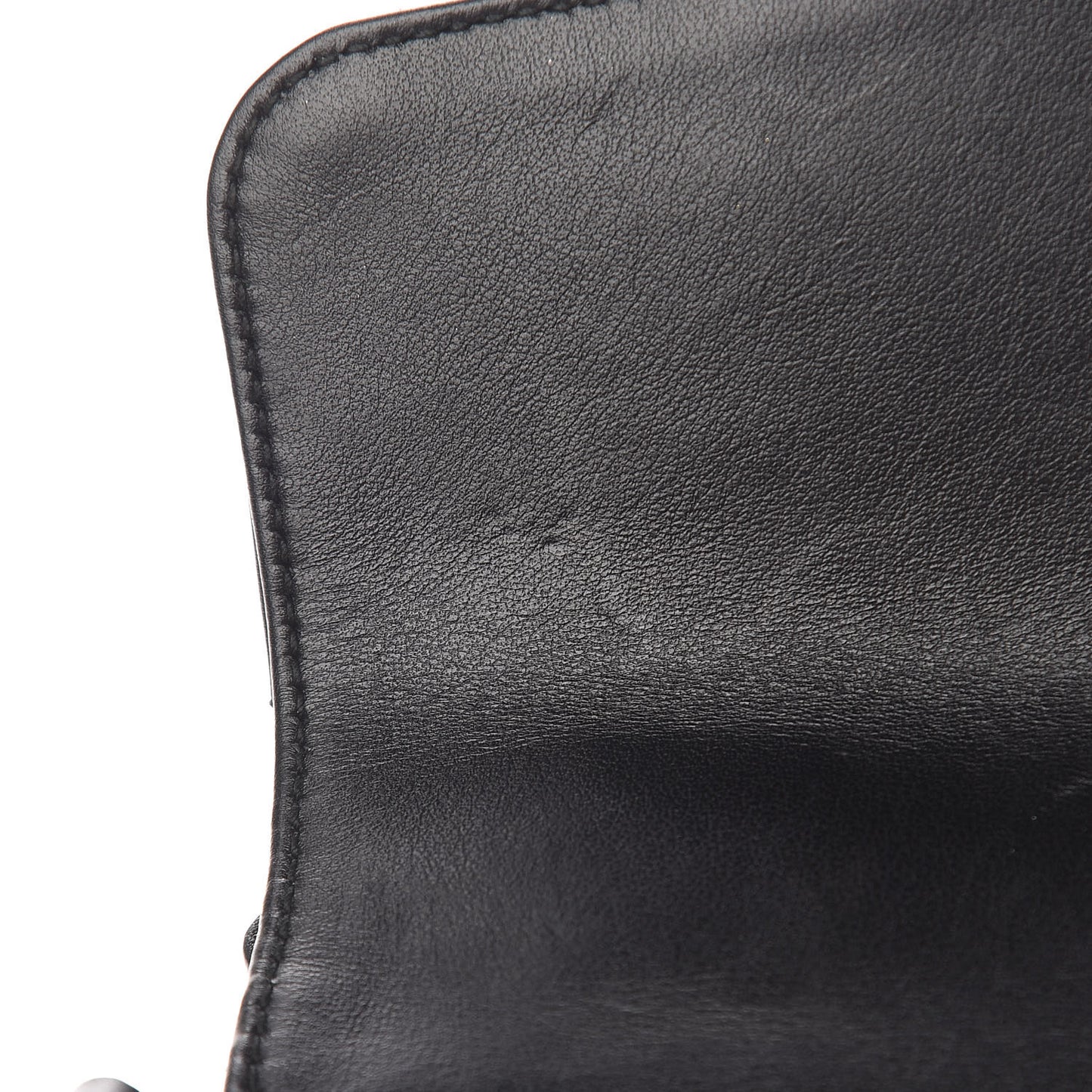 Calfskin Matelasse Mini GG Marmont Top Handle Shoulder Bag Black