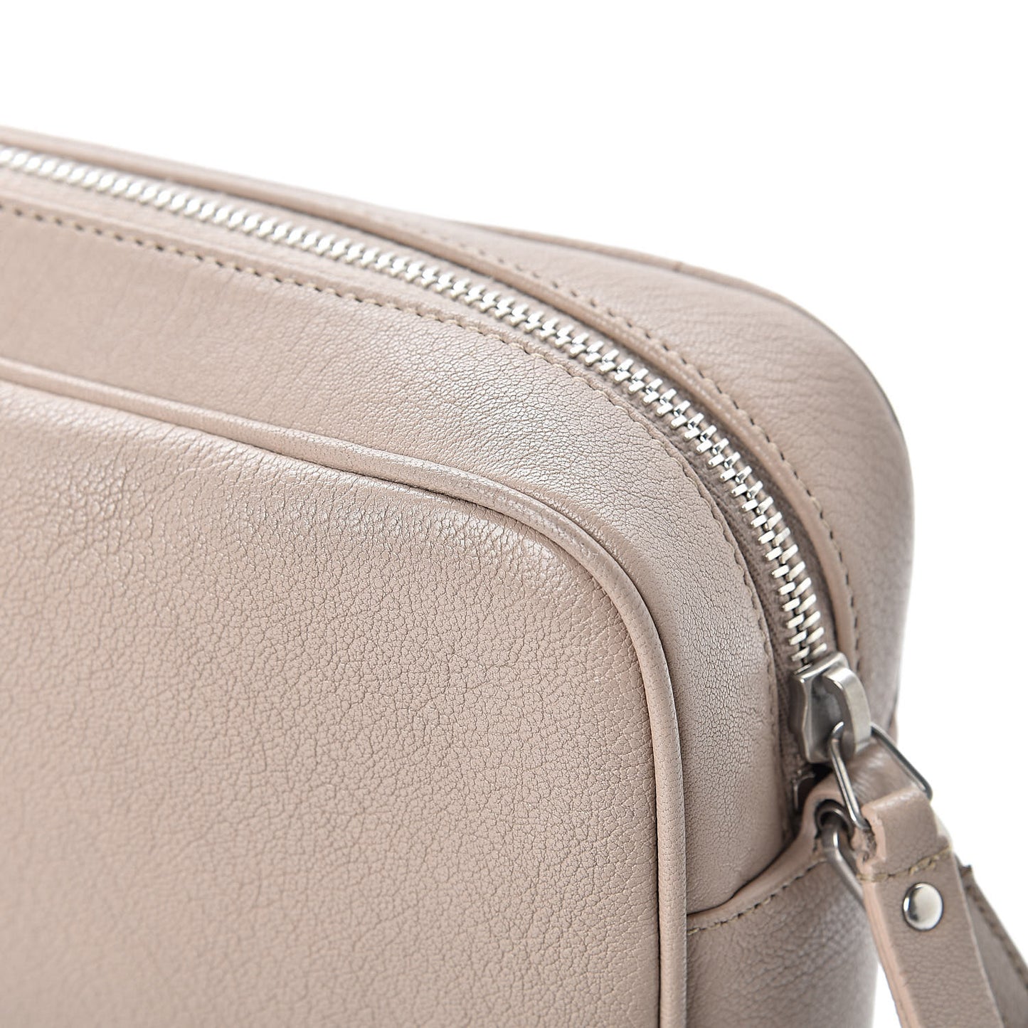 Calfskin Small Lou Camera Bag Beige