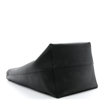 The Row Grained Calfskin Large N/S Park Tote Black 4 of 10