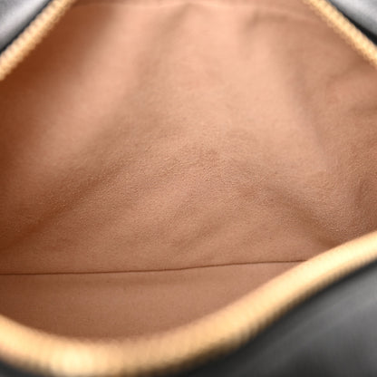 Gucci Monogram Matelasse Diagonal Small GG Marmont Chain Shoulder Bag Beige Black 11 of 12
