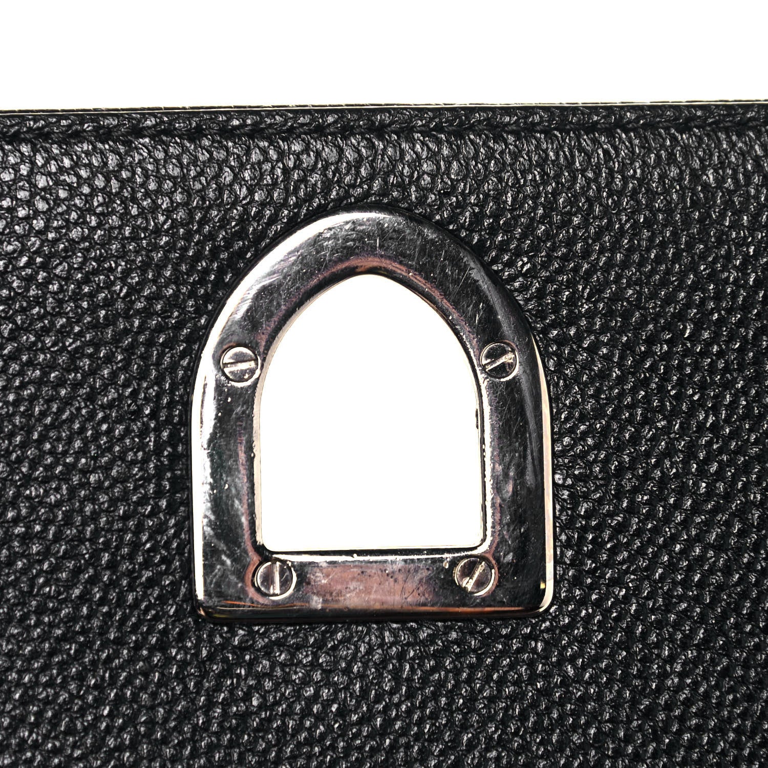 Christian Dior Grained Calfskin Medium Diorama Flap Bag Black 15 of 18