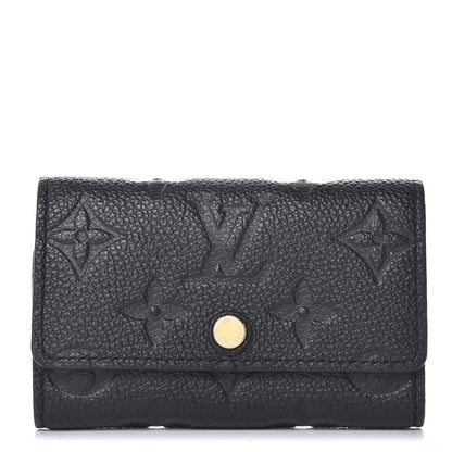 Louis Vuitton Empreinte Multicles 6 Key Holder Black 1 of 8