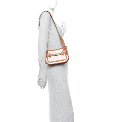 Hermes Toile Swift Mini Jypsiere Ecru Beige Gold 2 of 11