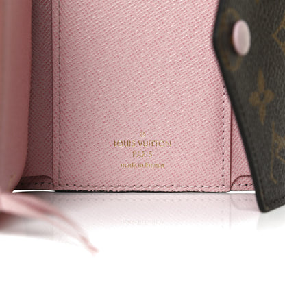 Louis Vuitton Monogram Victorine Wallet Rose Ballerine 6 of 11