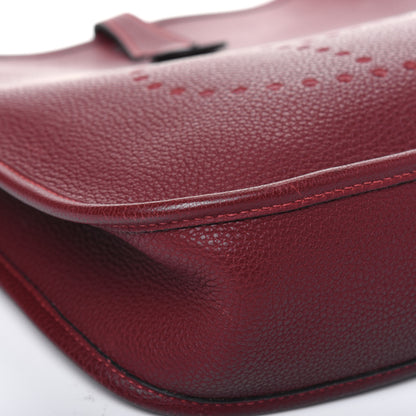 Hermes Togo Evelyne PM Rouge H 15 of 21