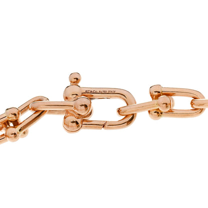 Tiffany 18K Rose Gold Small HardWear Link Bracelet 3 of 3