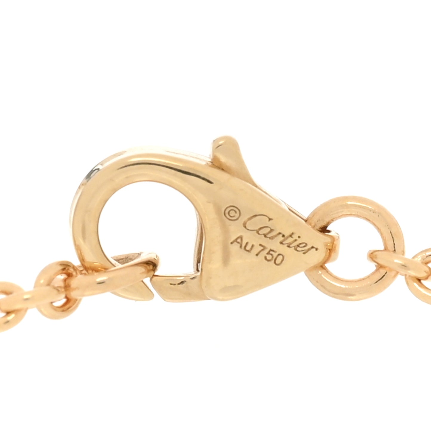 18K Yellow Gold Interlocking LOVE Bracelet