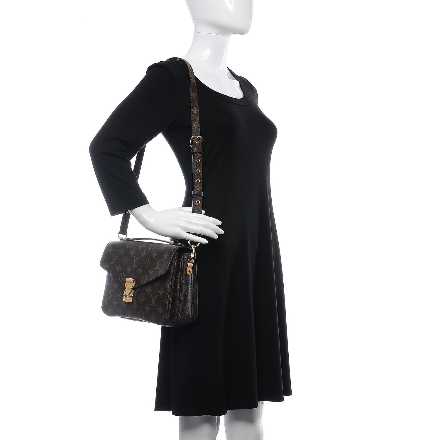 Louis Vuitton Monogram Pochette Metis 2 of 8
