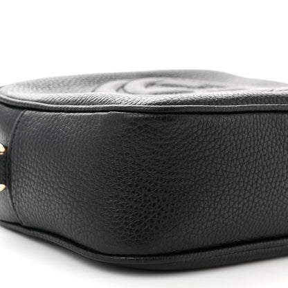 Gucci Pebbled Calfskin Small Soho Disco Bag Black 9 of 11