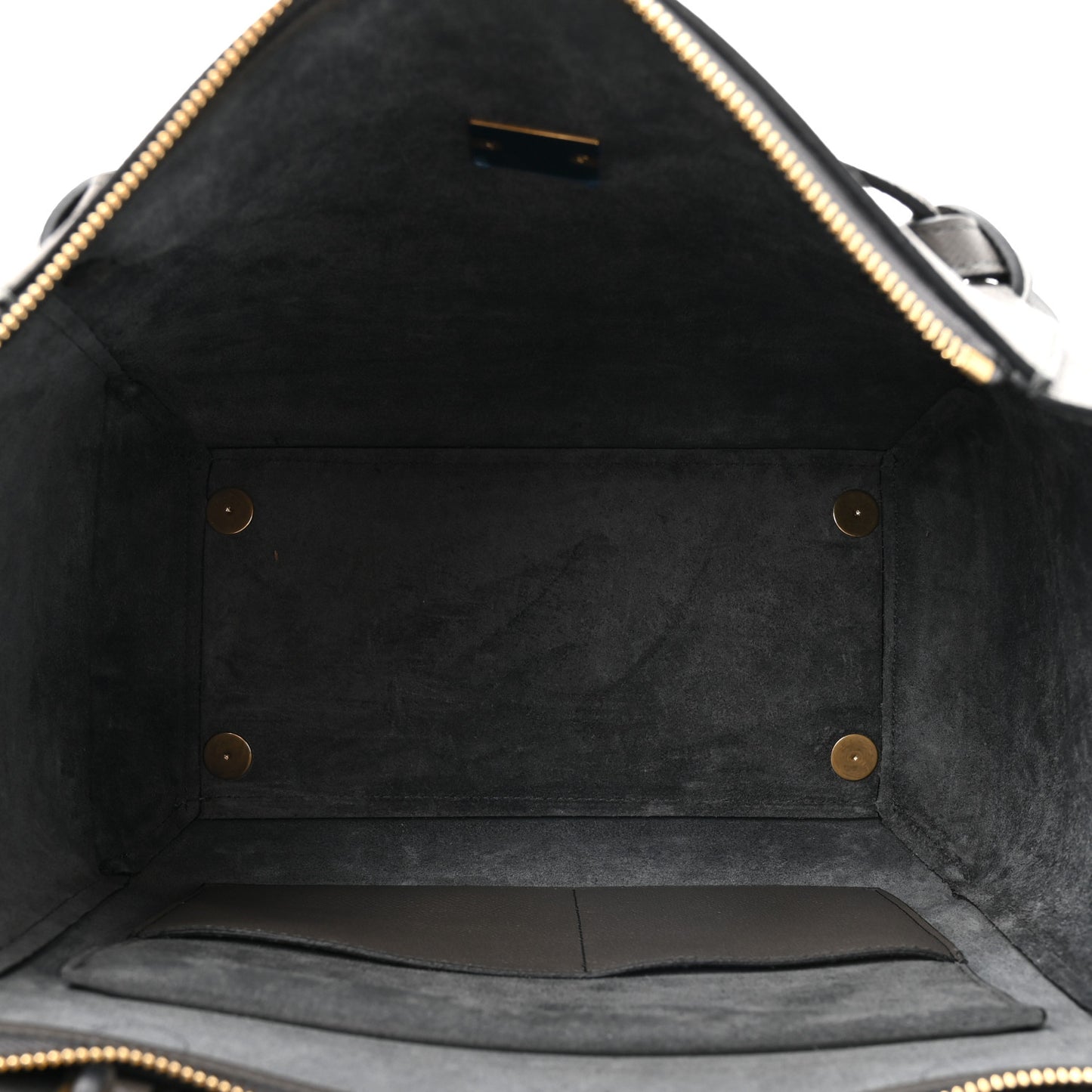 Grained Calfskin Mini Belt Bag Grey