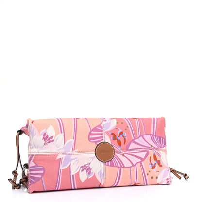 Loewe Canvas Calfskin Waterlily Print Paulas Ibiza Small Cushion Tote 3 of 12