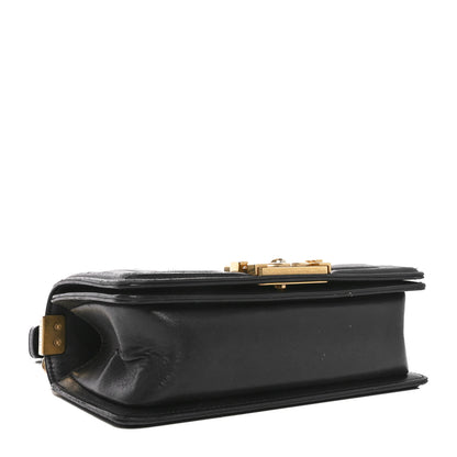 Chanel Lambskin Quilted Small Boy Flap Black 4 of 10