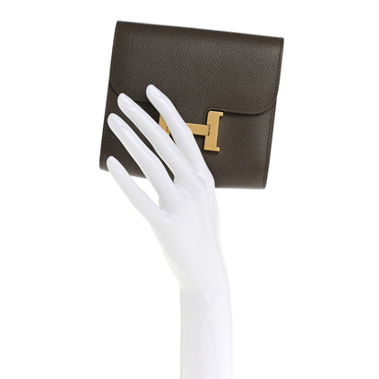 Hermes Epsom Constance Short Wallet Etoupe 2 of 11