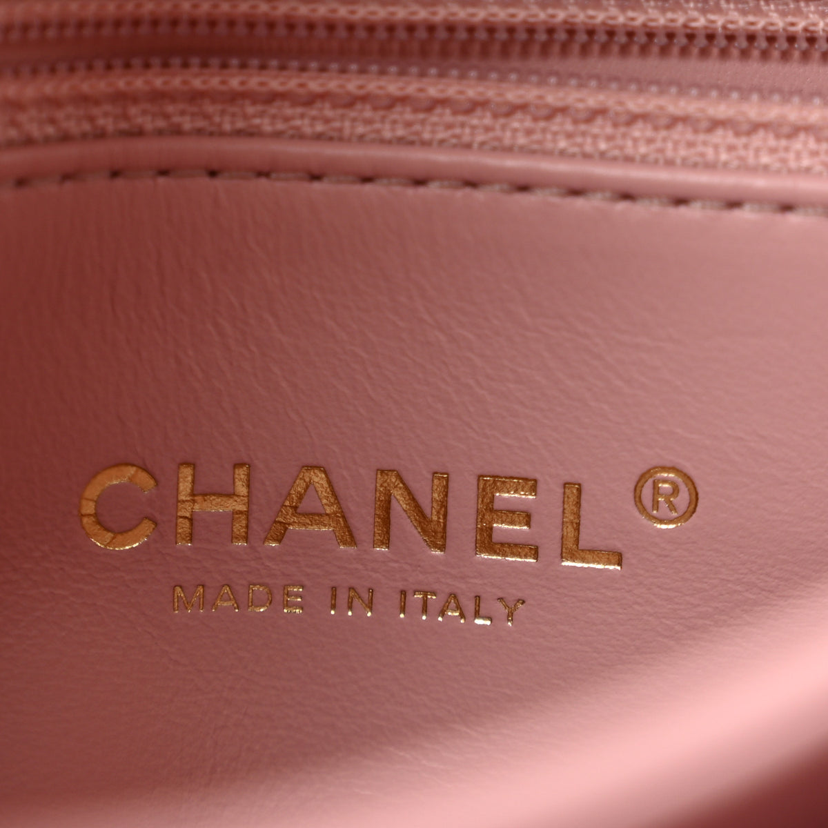 Chanel Lambskin Quilted Color Match Small Flap Light Pink 6 of 12