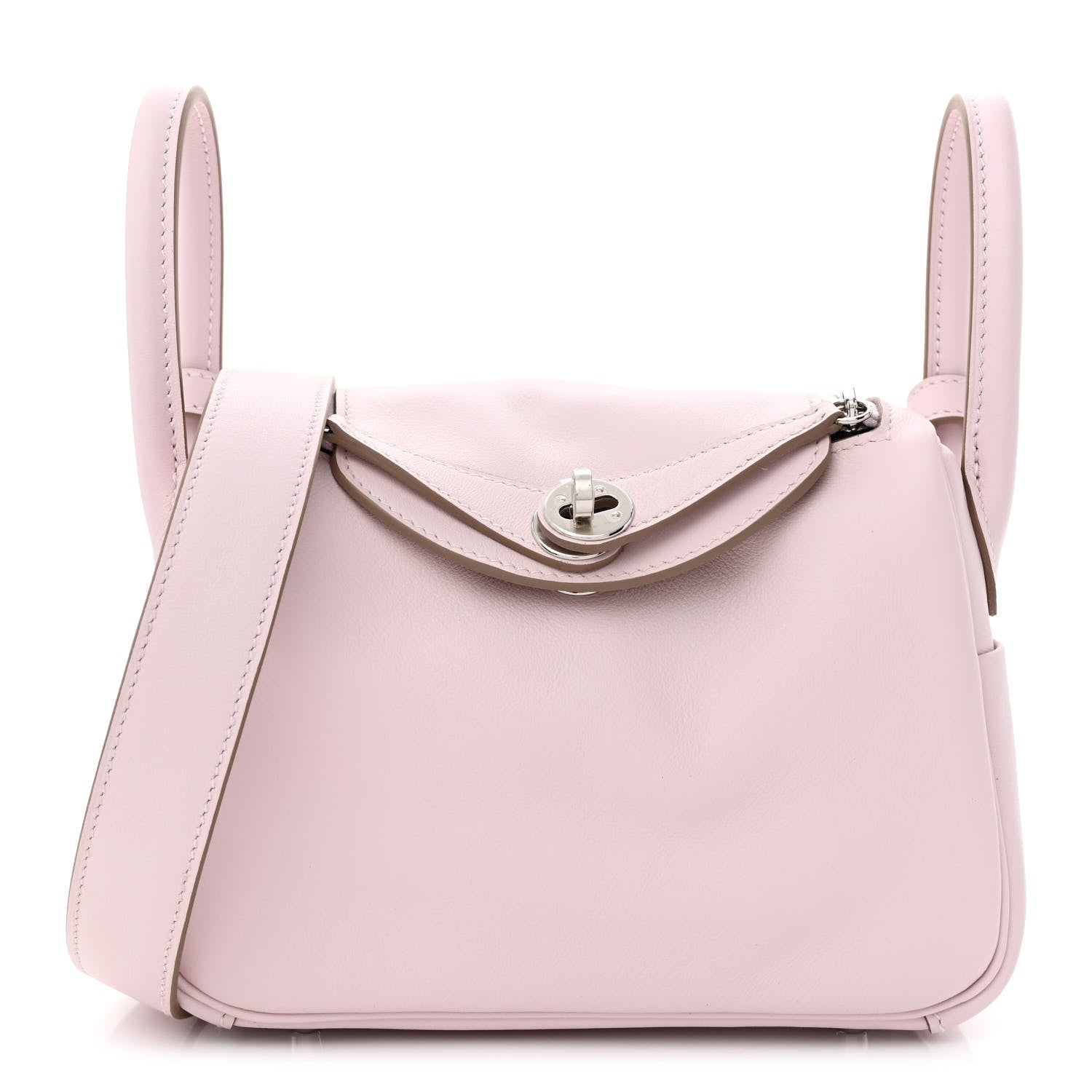 Hermes Swift Verso Mini Lindy 20 Mauve Pale Gold 1 of 11