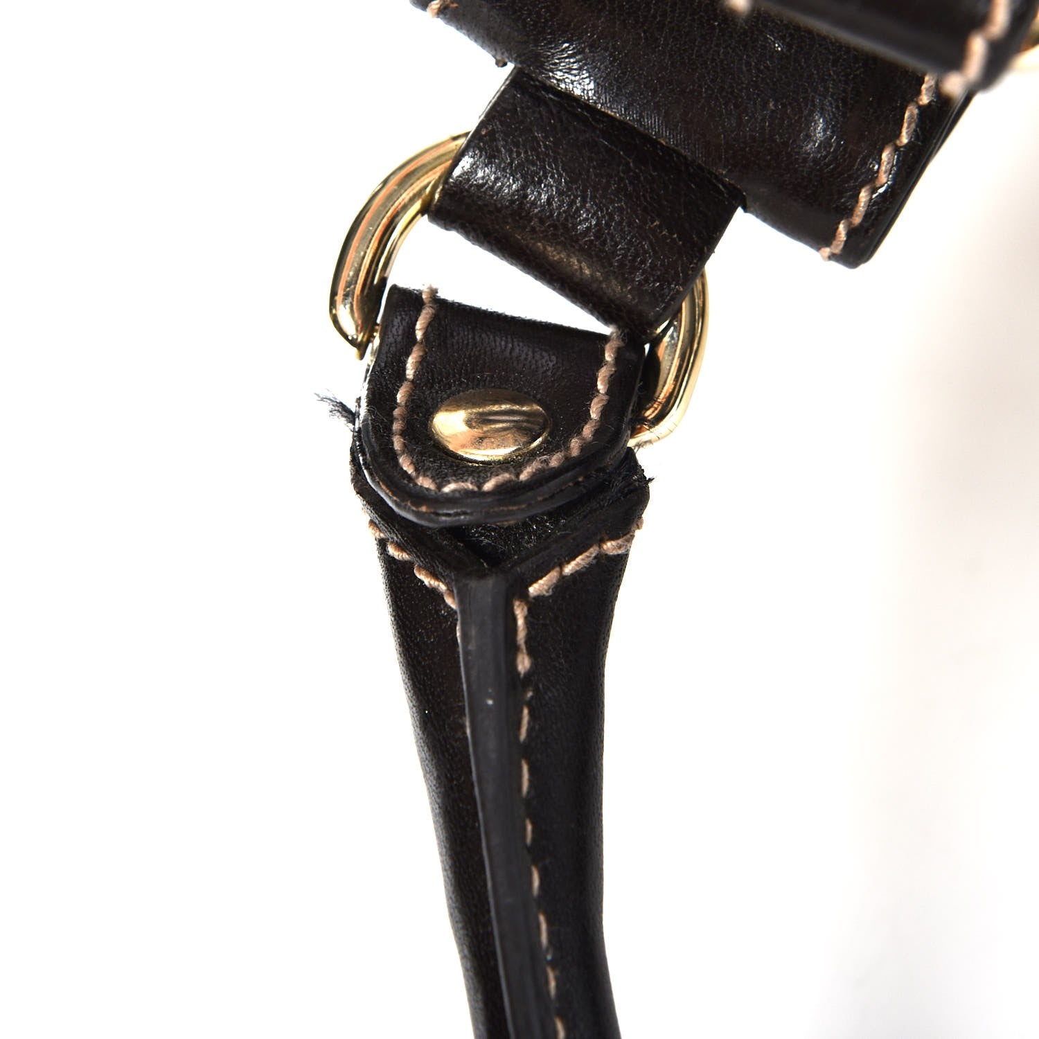 Gucci Monogram Studded Pelham Tote Dark Brown 9 of 11