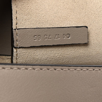 Chloe Suede Calfskin Mini Faye Shoulder Bag Motty Grey 7 of 10