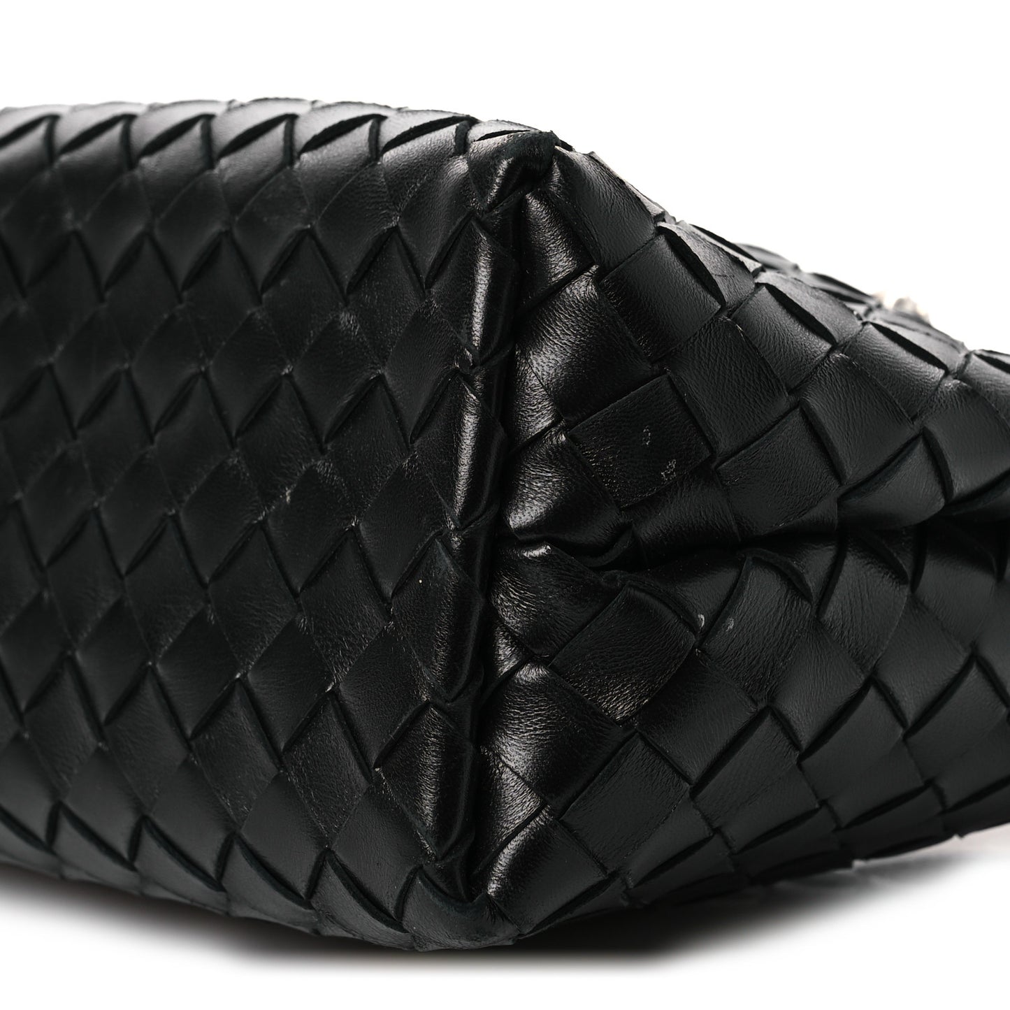Nappa Intrecciato Mini Andiamo Shoulder Bag Black Black