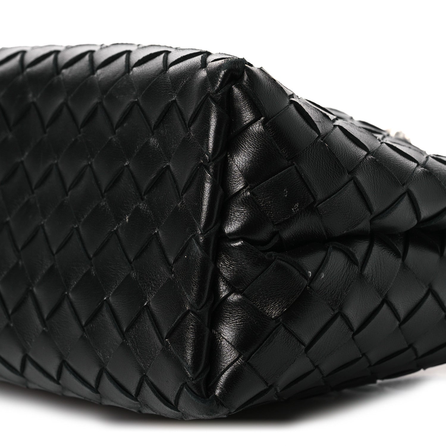 Bottega Veneta Nappa Intrecciato Mini Andiamo Shoulder Bag Black Black 9 of 12
