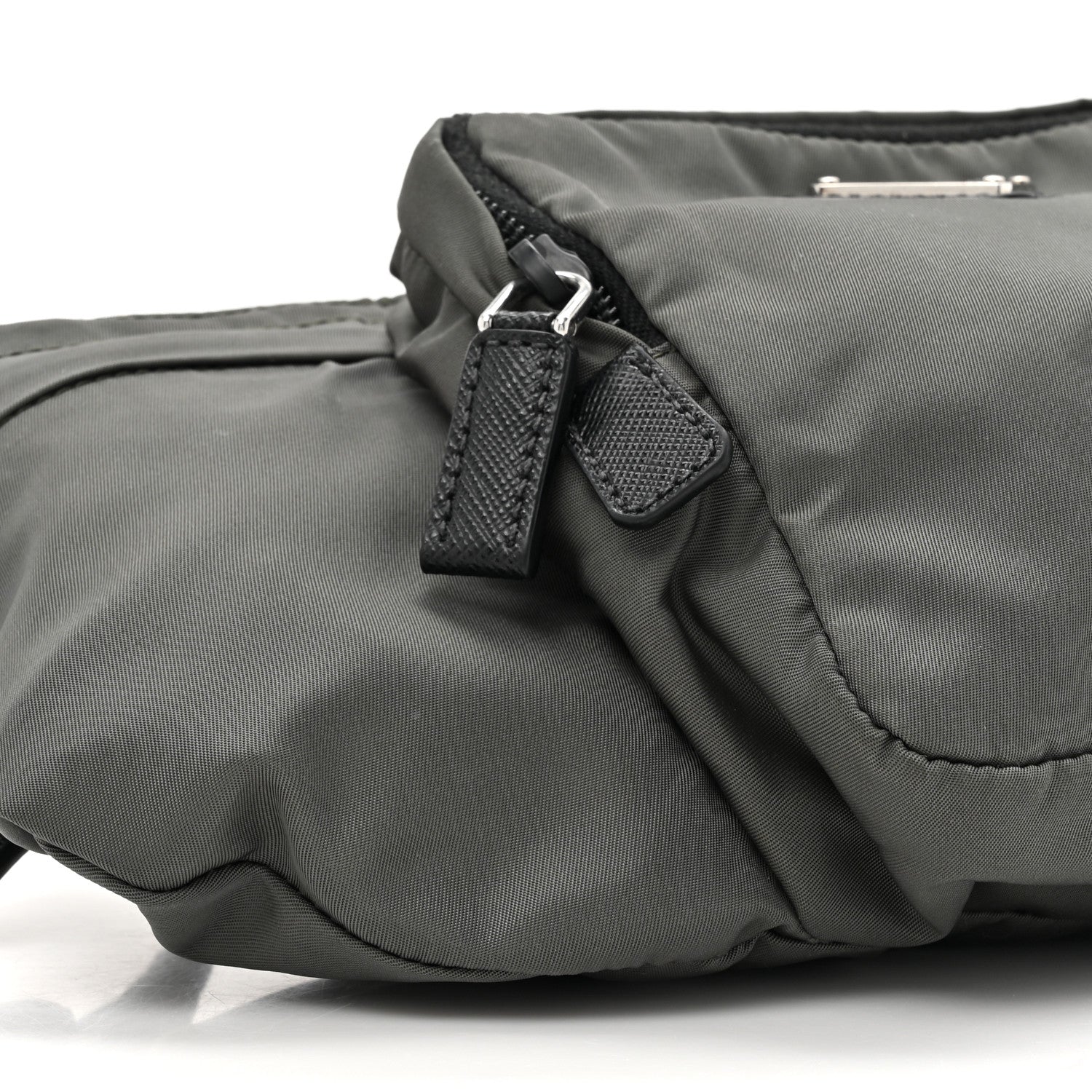 Prada Tessuto Nylon Multipocket Belt Bag Grey 9 of 10