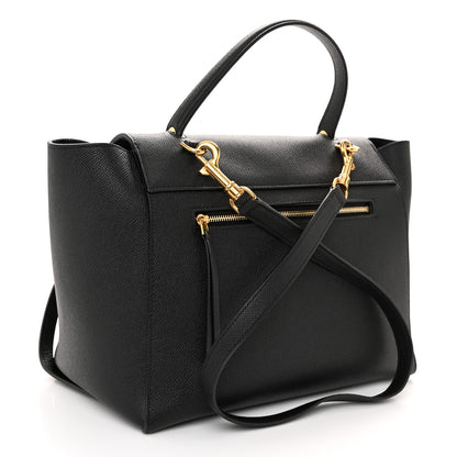 Celine Grained Calfskin Mini Belt Bag Black 3 of 10