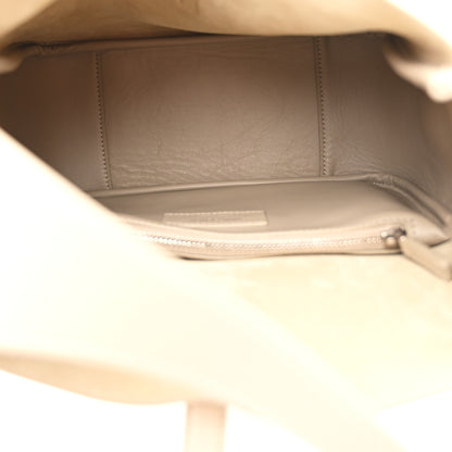 Saint Laurent Smooth Calfskin Small Le 5 A 7 Soft Hobo Sea Salt 5 of 10