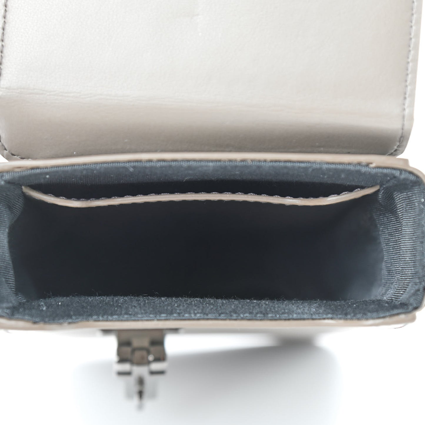 Smooth Calfskin Vertical Pouch Beige