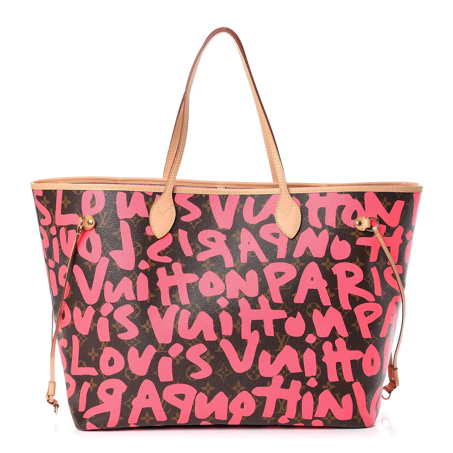 Monogram Graffiti Neverfull GM Fuchsia