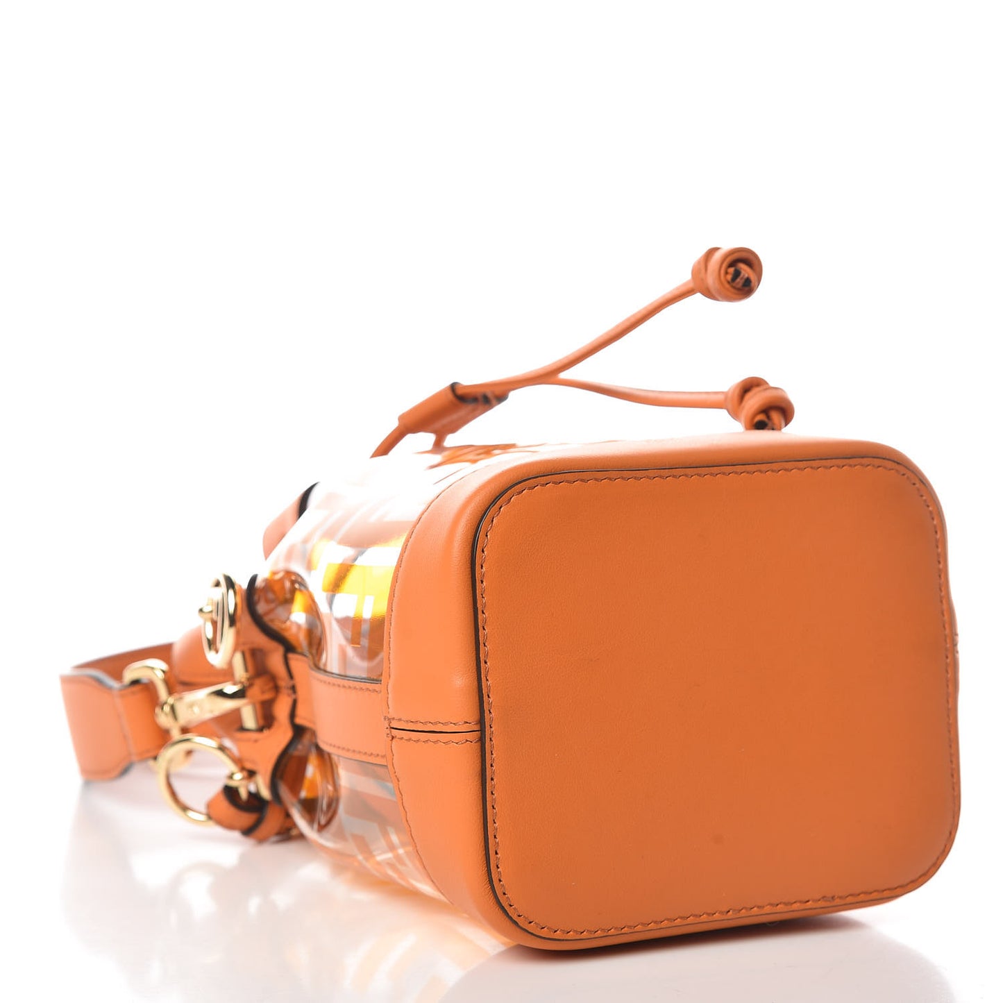 TPU FF Vitello Grace F is Fendi Mini Mon Tresor Bucket Bag Aranciata