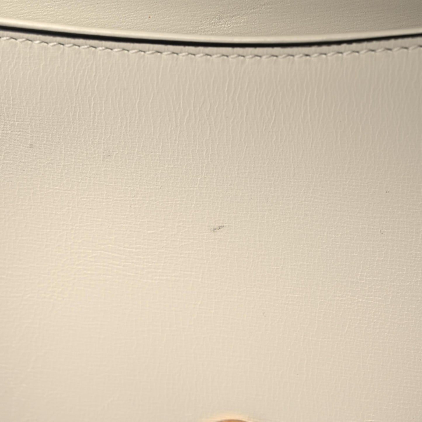 Calfskin Small Arli Flap Shoulder Bag Mystic White